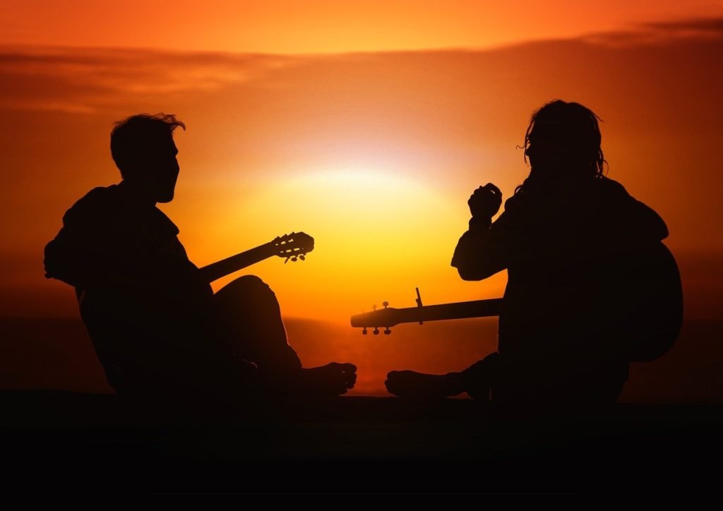 music, men, guitars, silhouettes, music-723557.jpg